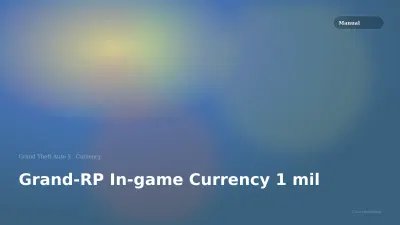 Grand-RP In-game Currency 1 mil