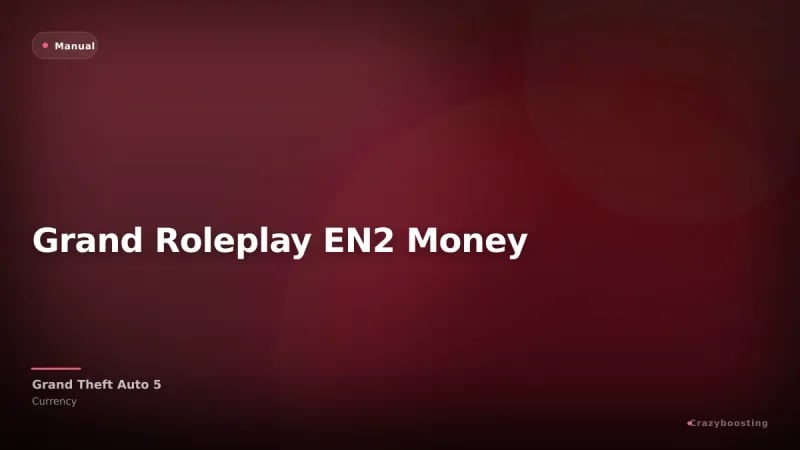 Grand Roleplay EN2 Money